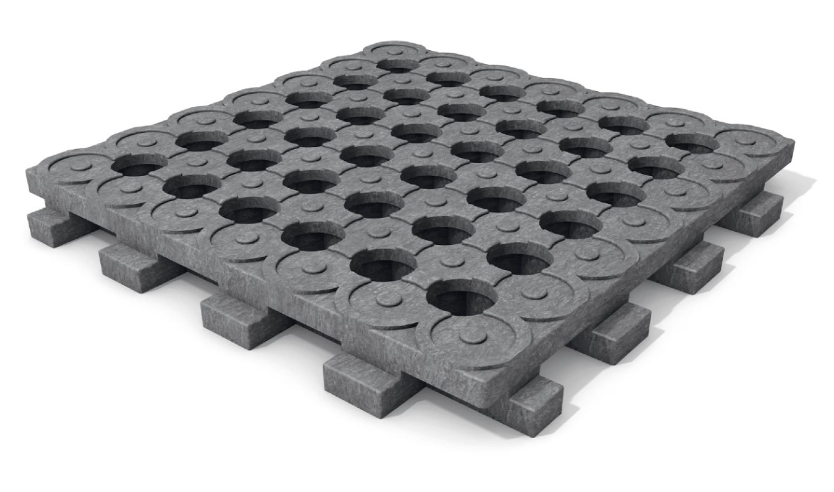 Kunststoffe Garten - Paddockplatten Matsch