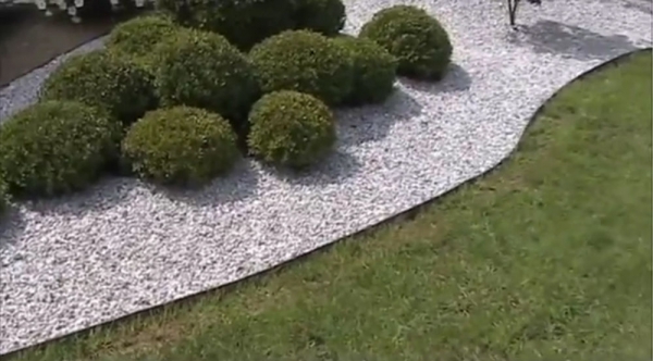 Kunststoffe Garten - Gartengestaltung Rasenkante Recycling Randband